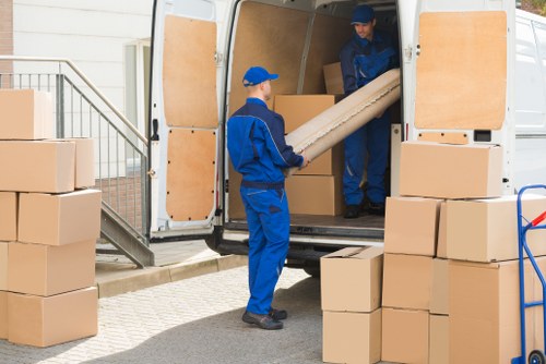 Secure Man With Van Westkensington payment area with protected booking process