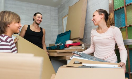 Removal truck hire service in West Kensington with a moving truck ready for local residential moves