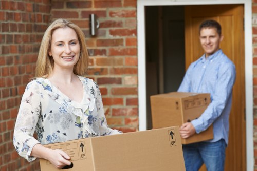 Household moving service for a West Kensington property