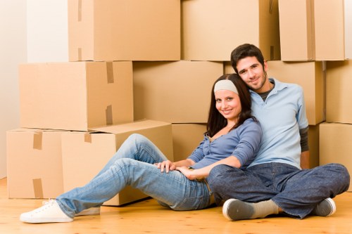 Local office move logistics around West Kensington streets and access points