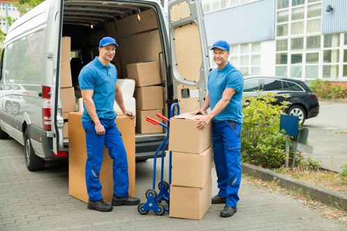 Removal of household furniture from a West Kensington property