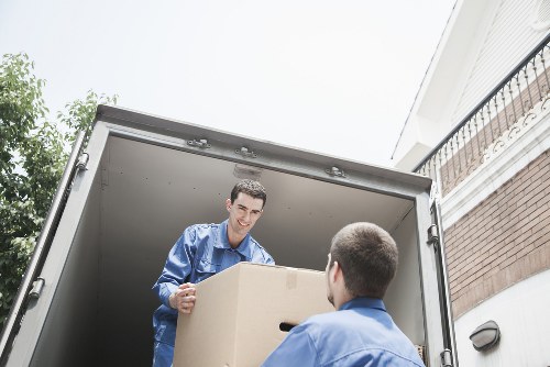 Man with van team reviewing safety standards for operations