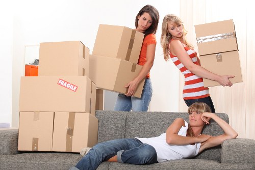 Household furniture pick-up in Westkensington with careful lifting
