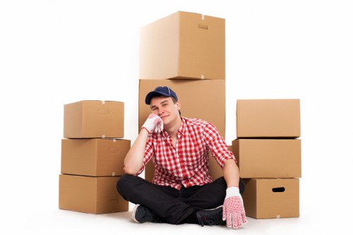 Careful handling of furniture near stairs and access points