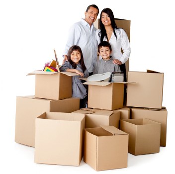 Local moving team working in a West Kensington street